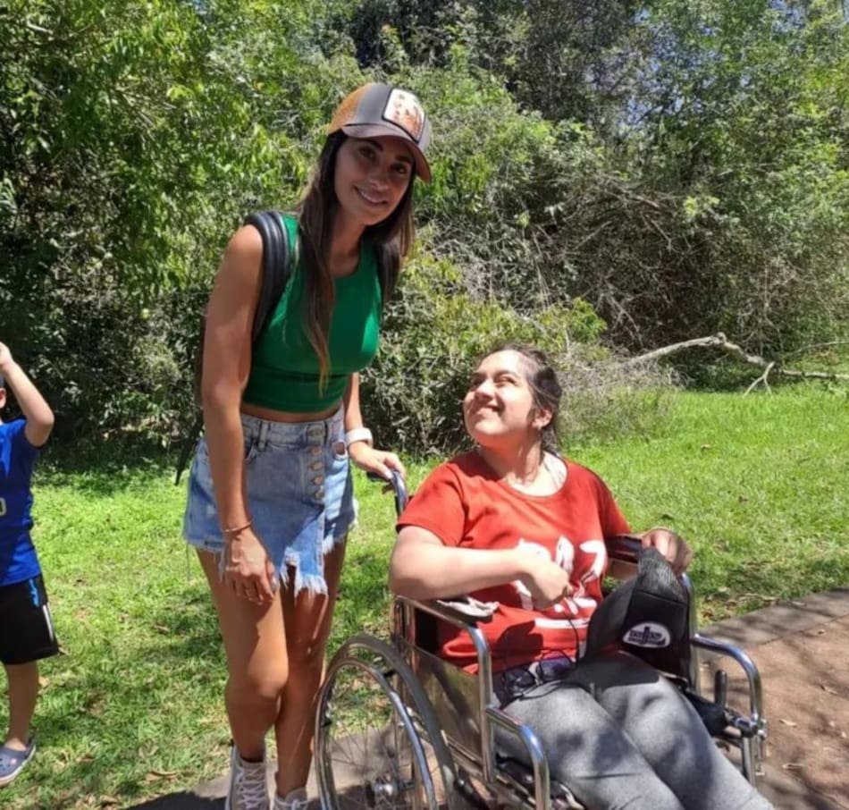 El gran gesto. Foto: Instagram/thiagoboquita13.