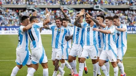 Selección Argentina. Foto: EFE