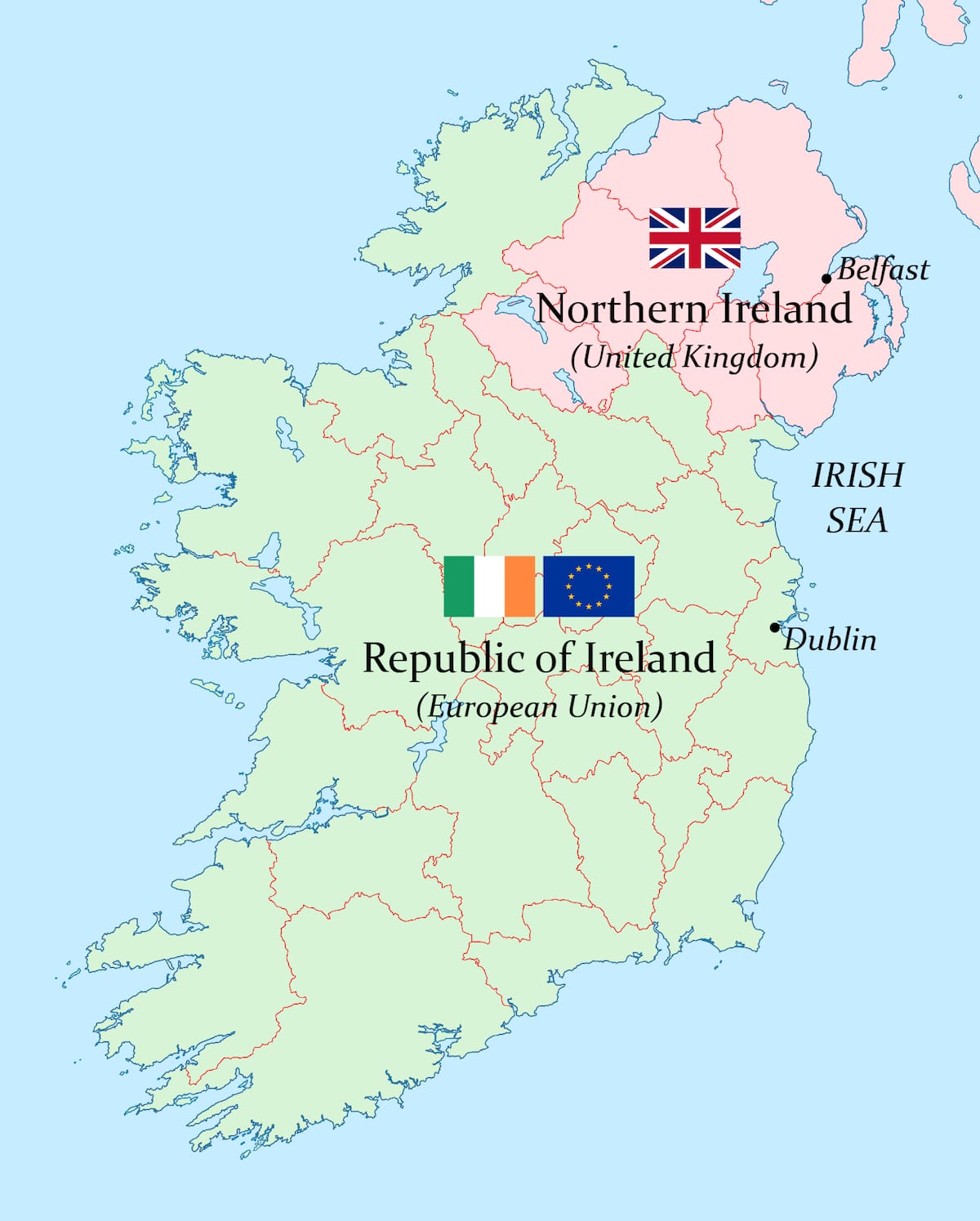 Conflicto entre las dos Irlandas