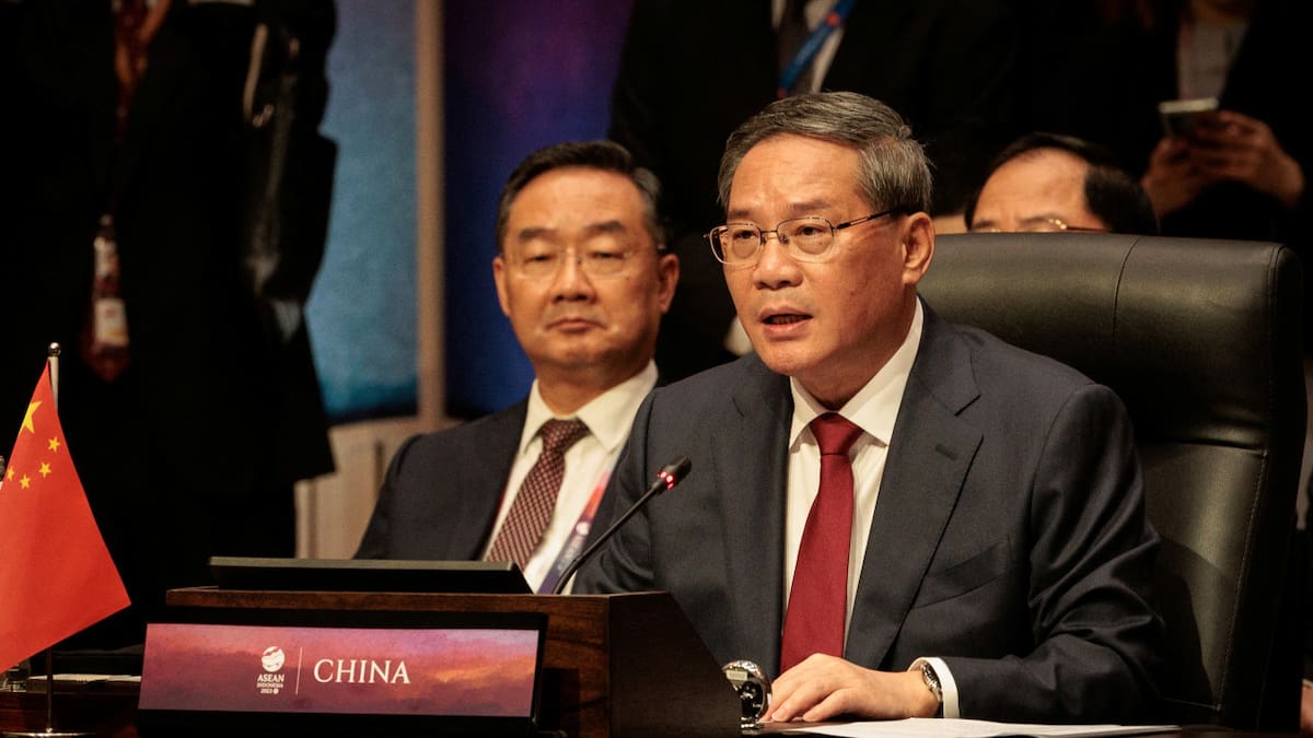 Primer ministro chino, Li Qiang. Foto: Reuters.