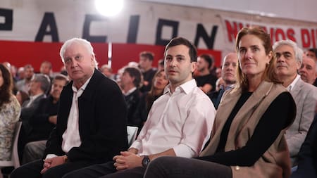 El acto de presentación de Stefano Di Carlo como candidato presidencial del oficialismo en River Plate.