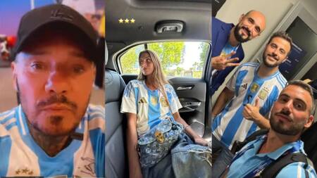 La indignación de los famosos en Miami tras los incidentes en la Copa América. Foto: NA.