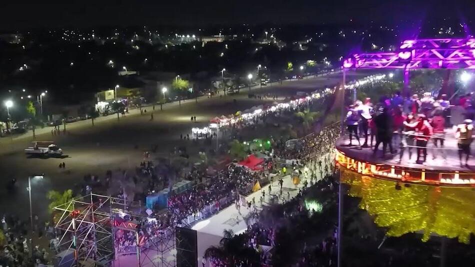 Multitudinario cierre del Carnaval Festival 2023 en Malvinas Argentinas