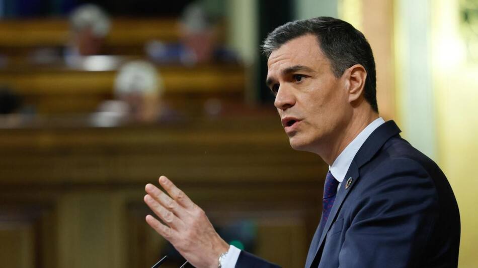 Pedro Sánchez, presidente de España. Foto: EFE.