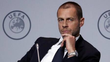 Presidente de la UEFA, Aleksander Ceferin, foto NA
