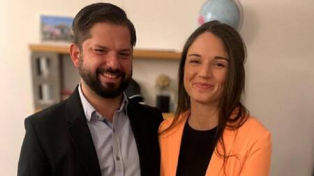 Irina Karamanos, la pareja de Gabriel Boric