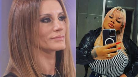 Natacha Jaitt y Morena Rial. Foto: Twitter e Instagram.