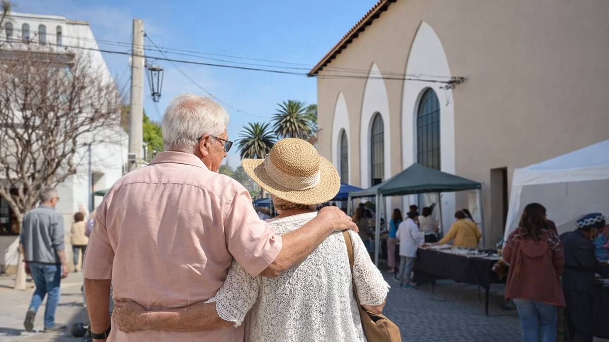 Jubilados de vacaciones.