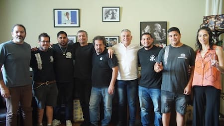 Conflicto en Fate: Máximo Kirchner se reunió con el SUTNA y apuntó contra el gobierno de Milei