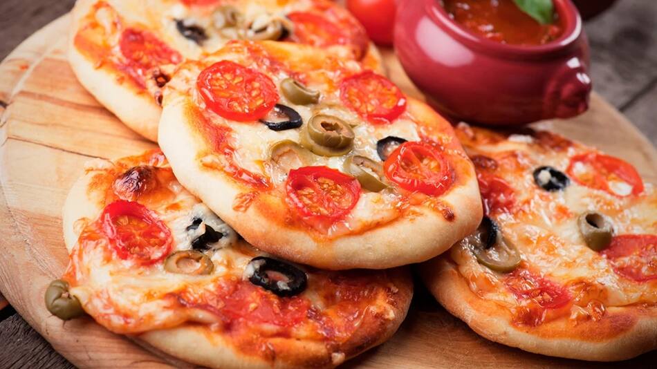 Pizzetas. Fuente: Cucinare tv