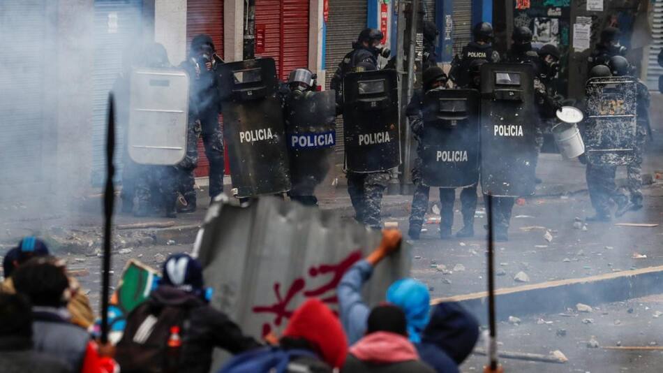 Protestas en Ecuador