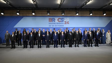 Cumbre de los BRICS en Kazán, Rusia. Foto: EFE.