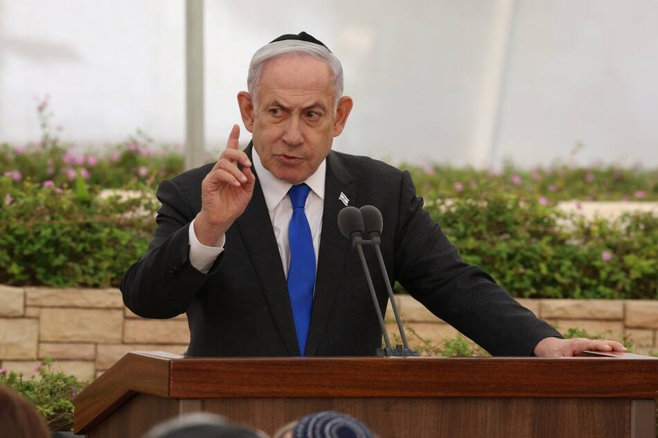 Benjamín Netanyahu, primer ministro de Israel. Foto: Reuters.