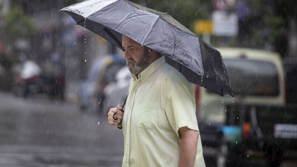 Clima, lluvias, tormentas. Foto: NA/Damián Dopacio.