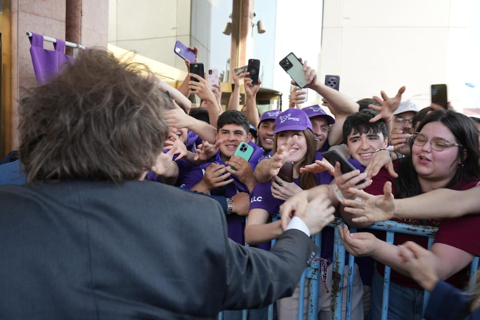 Javier Milei en Córdoba.