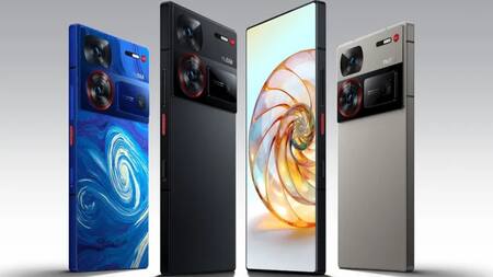 Los celulares chinos que desembarcarán en el mercado argentino. Foto: Nubia.