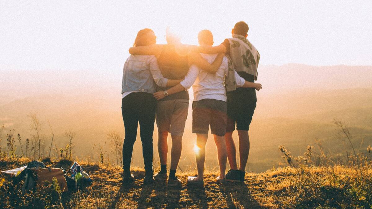 Amigos; amistad. Foto: Unsplash.