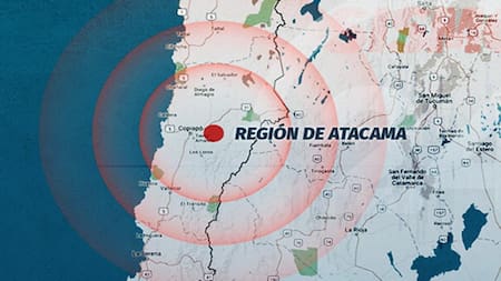 Alerta máxima en Chile: varios sismos sacudieron las regiones de Atacama, Coquimbo y Valparaíso