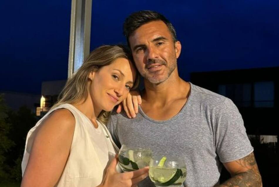 Mica Viciconte y Fabián Cubero. Foto: Instagram.