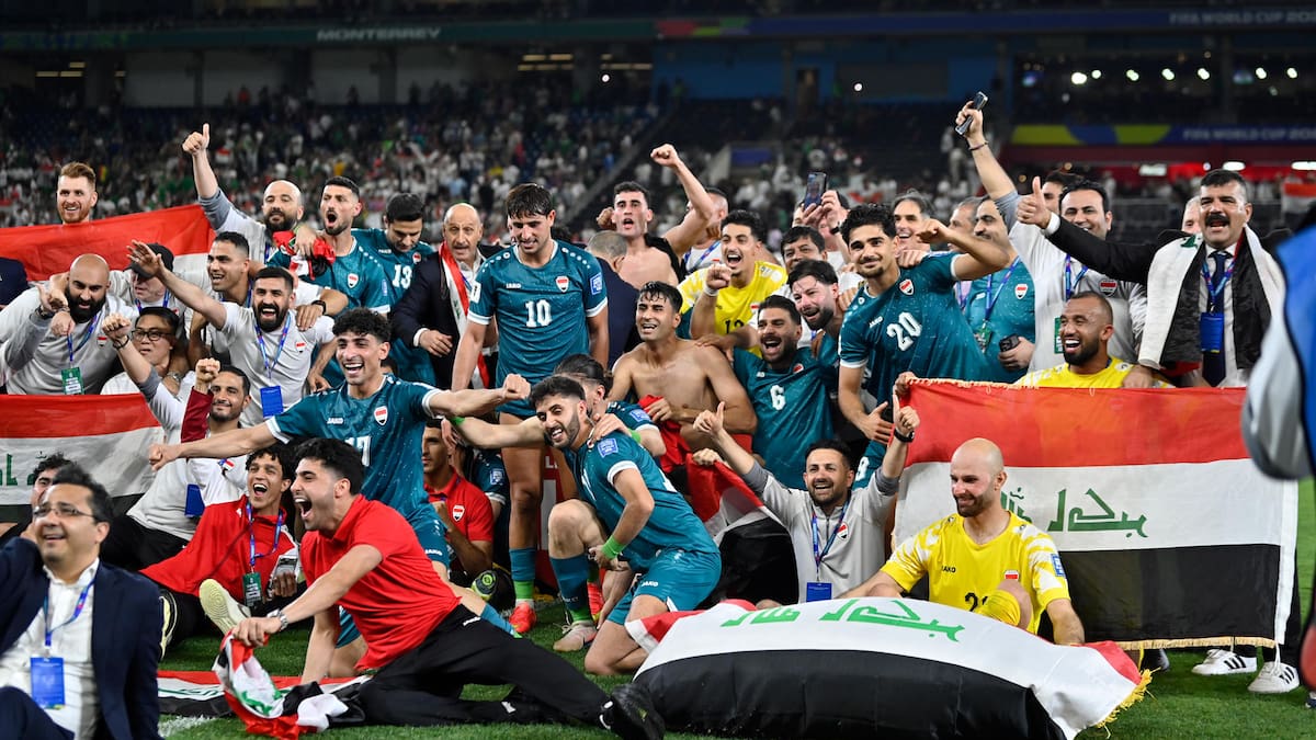 La selección de Irak clasificó en el repechaje al Mundial 2026.