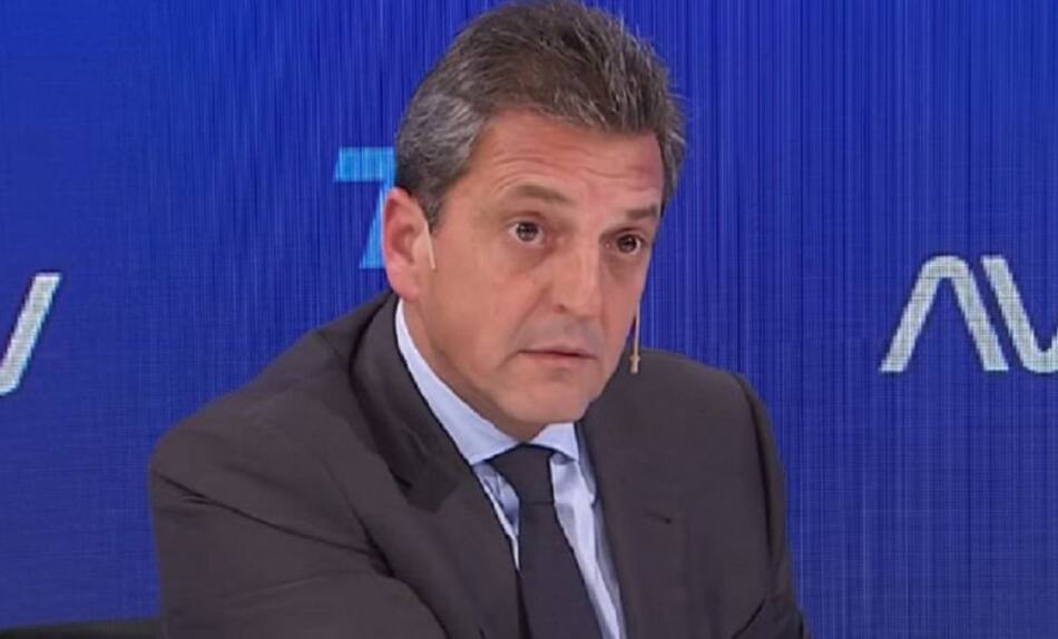 Sergio Massa. Foto: captura TN.