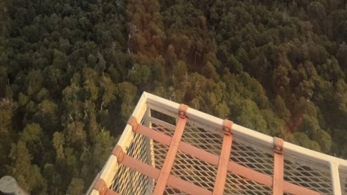 Incendios en el Parque Nacional Nahuel Huapi. Foto nahuelhuapi.gov.ar