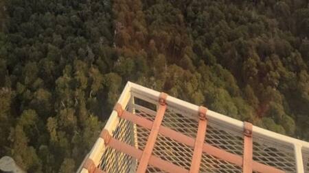 Incendios en el Parque Nacional Nahuel Huapi. Foto nahuelhuapi.gov.ar