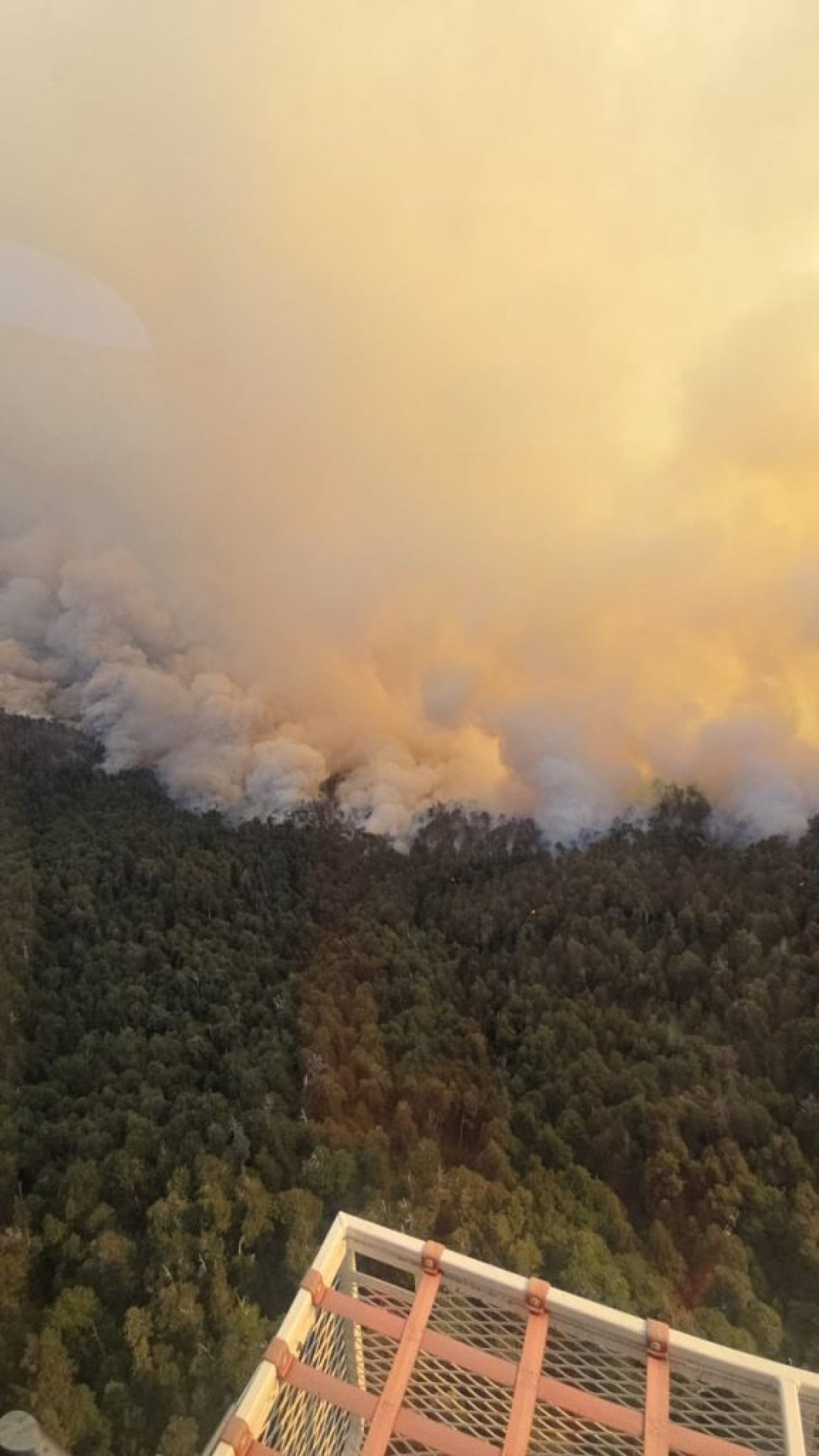 Incendios en el Parque Nacional Nahuel Huapi. Foto nahuelhuapi.gov.ar