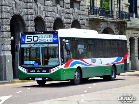 Colectivo línea 50. Foto: X/CiudadDeBondis