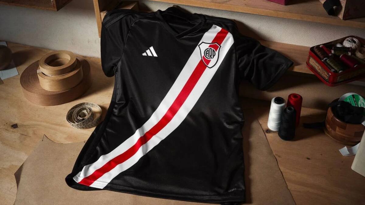 Camiseta de River. Foto: NA