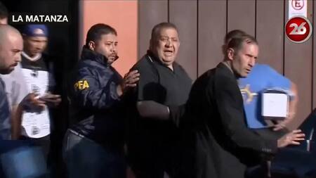 Detención de Luis Delia (Canal 26)