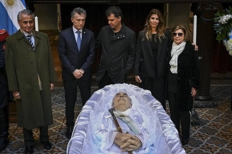 Velatorio de De la Rúa - Agencia NA