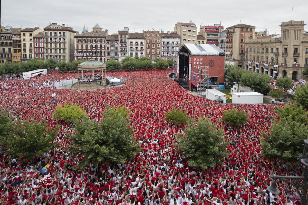Sanfermines. Foto: EFE