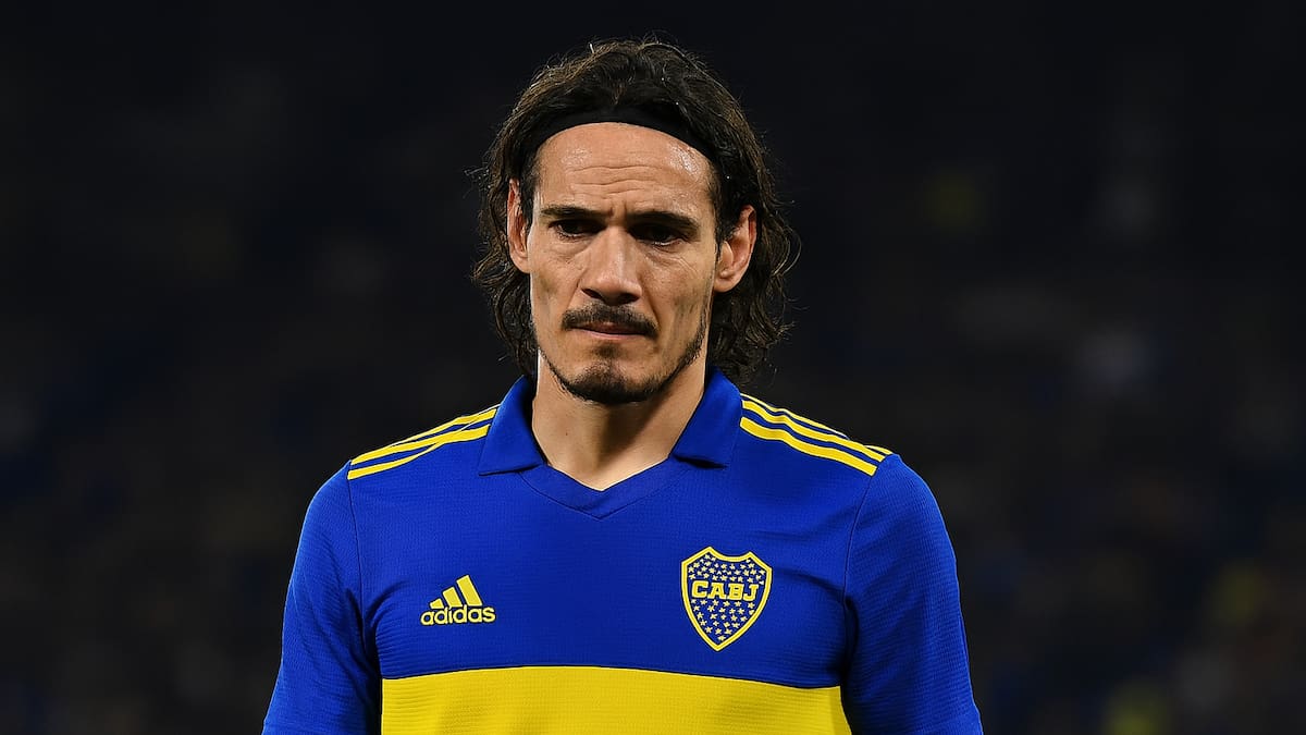 Cavani vive un mal momento en Boca