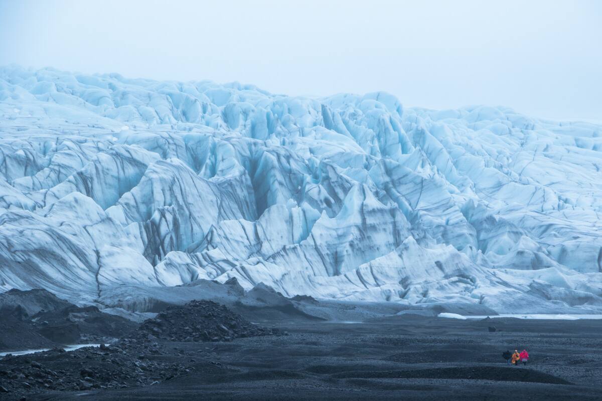 Derretimiento de glaciares. Foto: Unspash