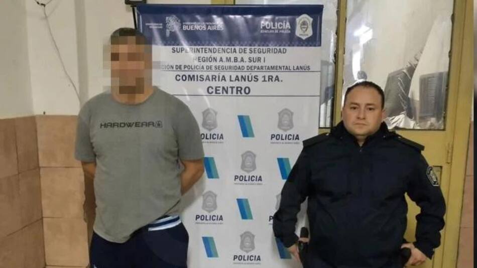 "El Gordo Postre" quedó detenido. Foto: La Capital.