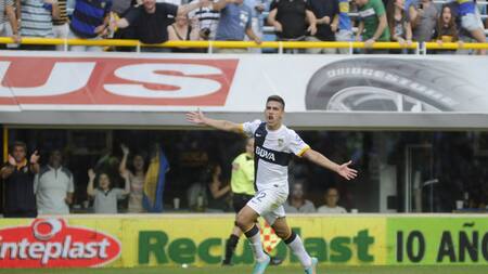 Leandro Paredes en Boca. Foto: NA/Mariano Sanchez