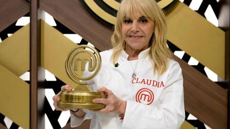 Claudia Villafañe la Gran Ganadora de Masterchef Celebrity Argentina