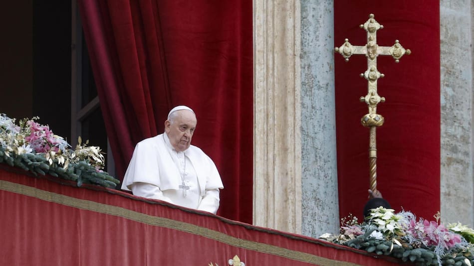 Papa Francisco, mensaje por Navidad. EFE
