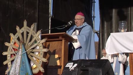 Obispo Morón, Jorge Vázquez, Peregrinación a Luján