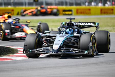 George Russell, ganador del Gran Premio de Canadá. Foto: Reuters (David Kirouac)