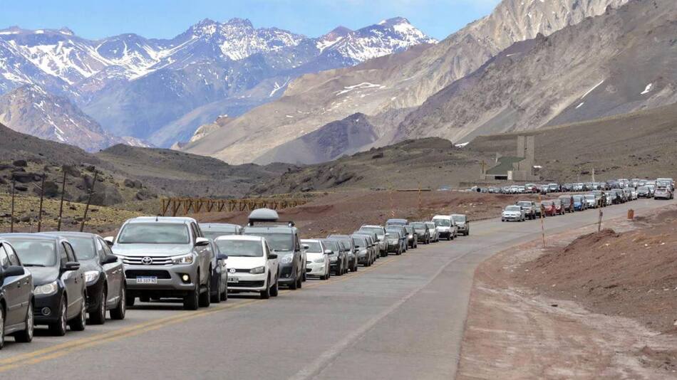 Argentinos rumbo a Chile