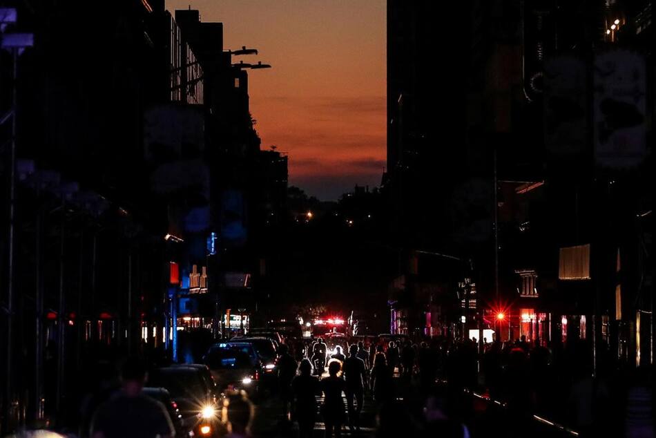 Apagón masivo en Manhattan, Estados Unidos, cortes de luz, Reuters