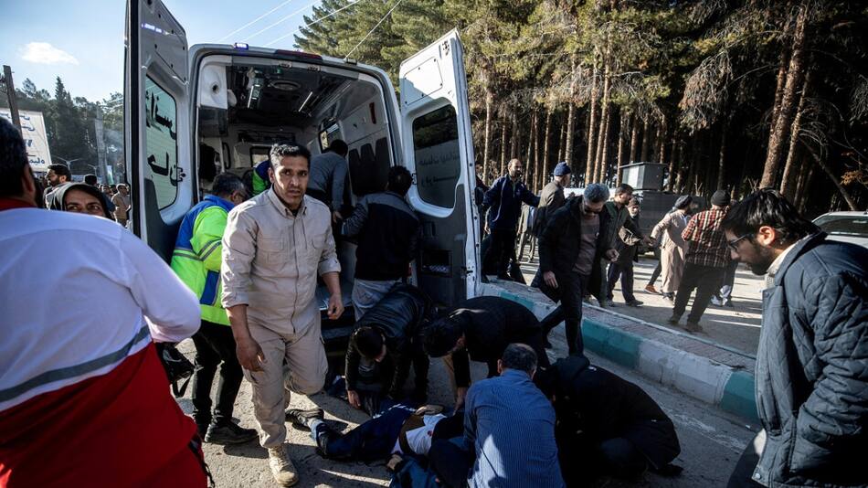 Atentado en Irán. Foto: Reuters