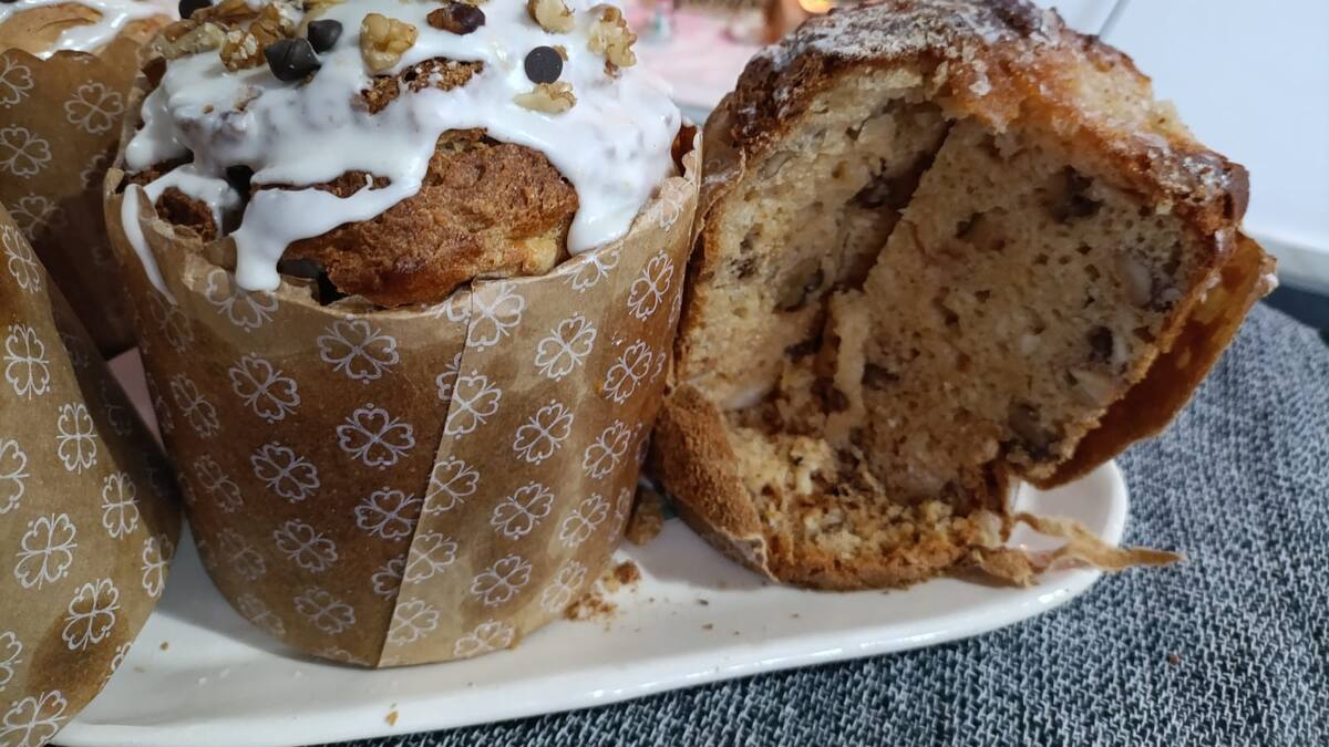Pan dulce sin TACC.
