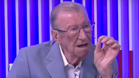 Juan De Stéfano, expresidente de Racing. Foto: captura.