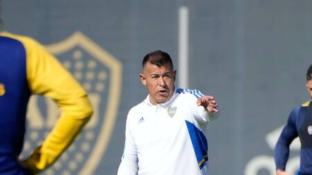 Jorge Amirón, Boca. Foto: Twitter Boca