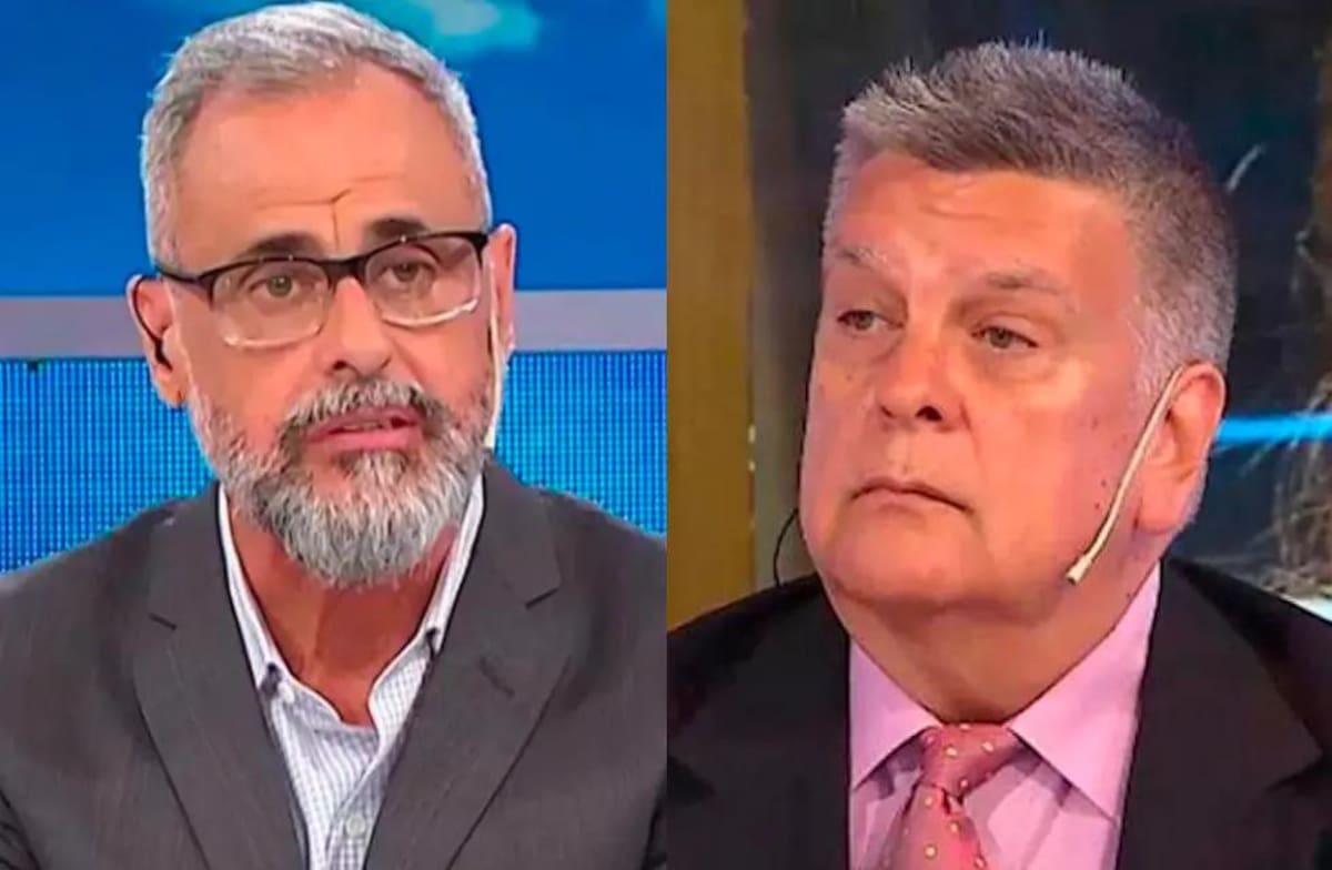 Jorge Rial y Luis Ventura. Fotos: capturas de pantalla.