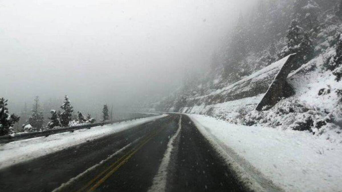 Nevadas en Bariloche, rutas