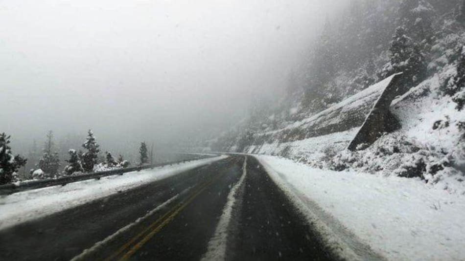 Nevadas en Bariloche, rutas
